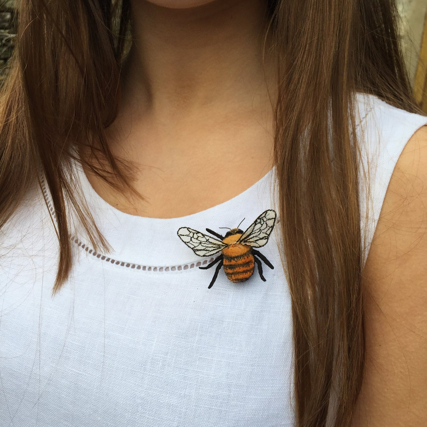 Common Carter bumblebee brooch