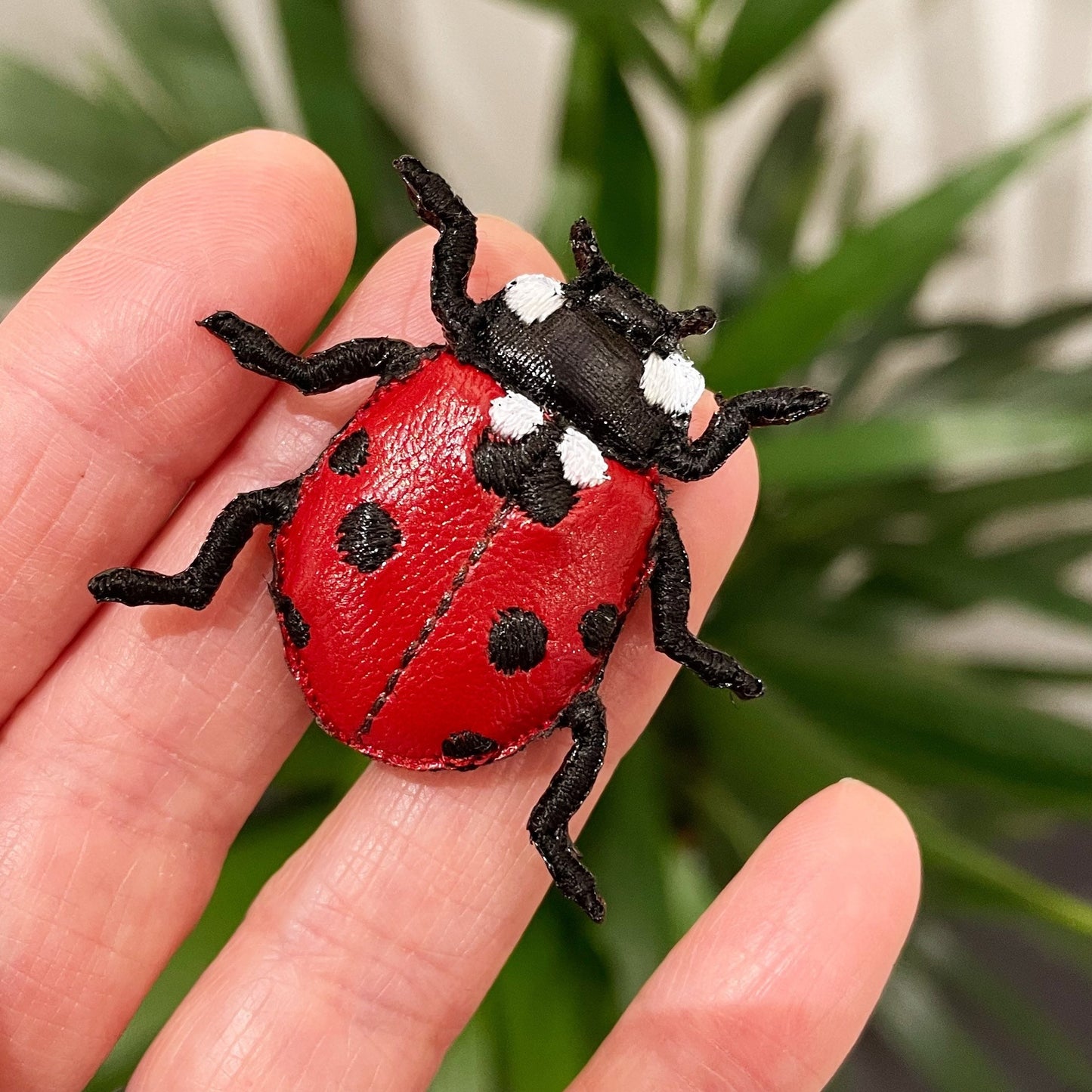 Ladybird brooch
