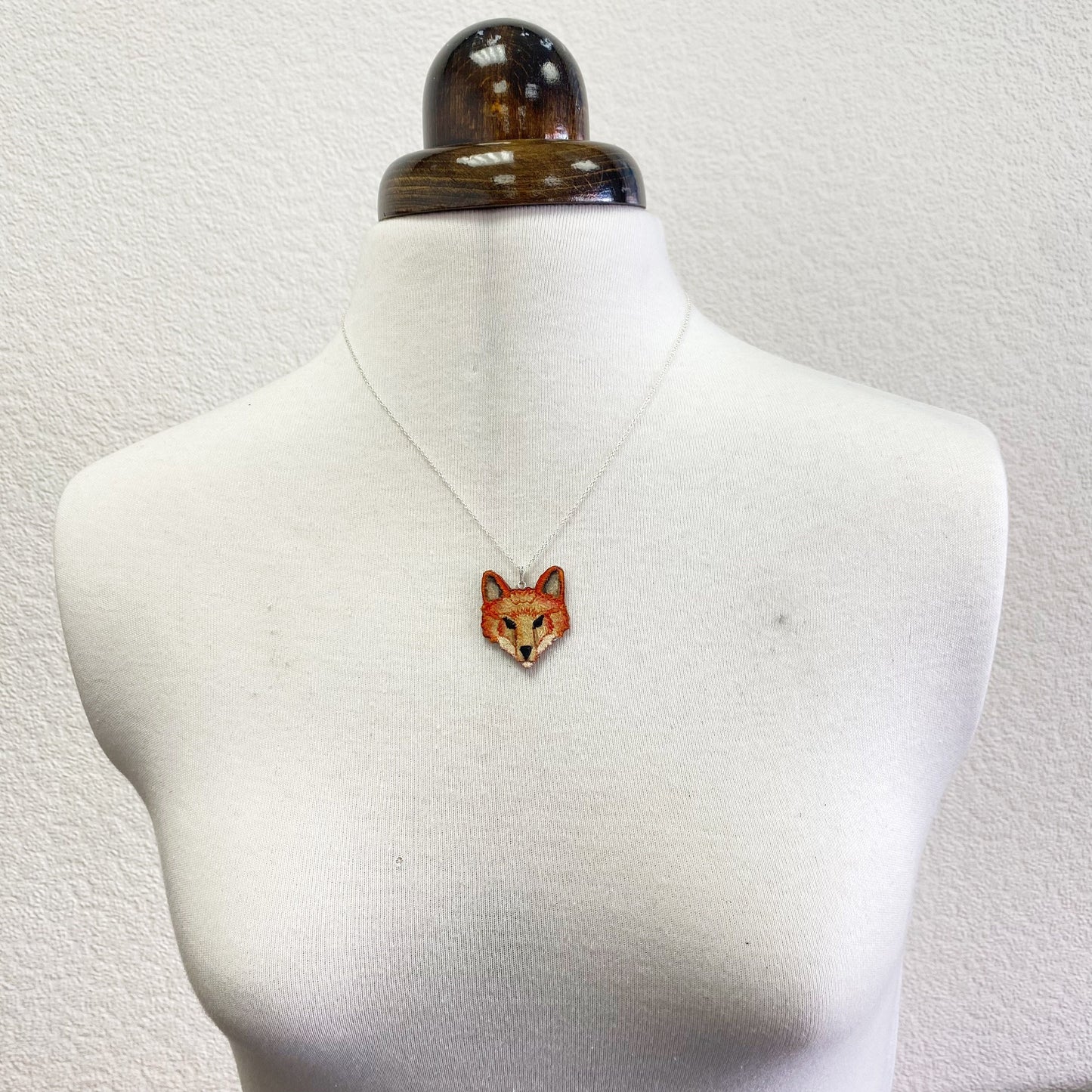Woodland fox necklace